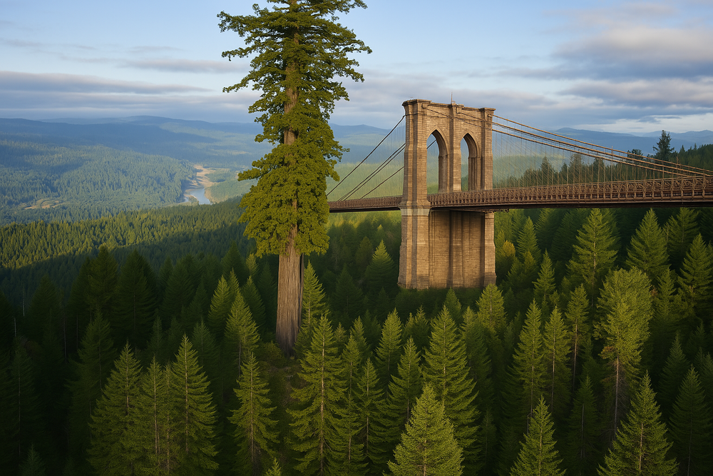 8 things you probably thought were taller than a tree (and aren't) post image