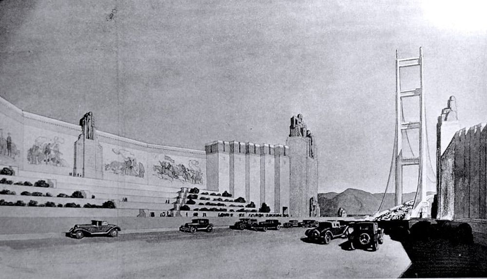 Golden Gate Bridge history in photos: Ceremonial entrances and decorative touches that never came to be post image
