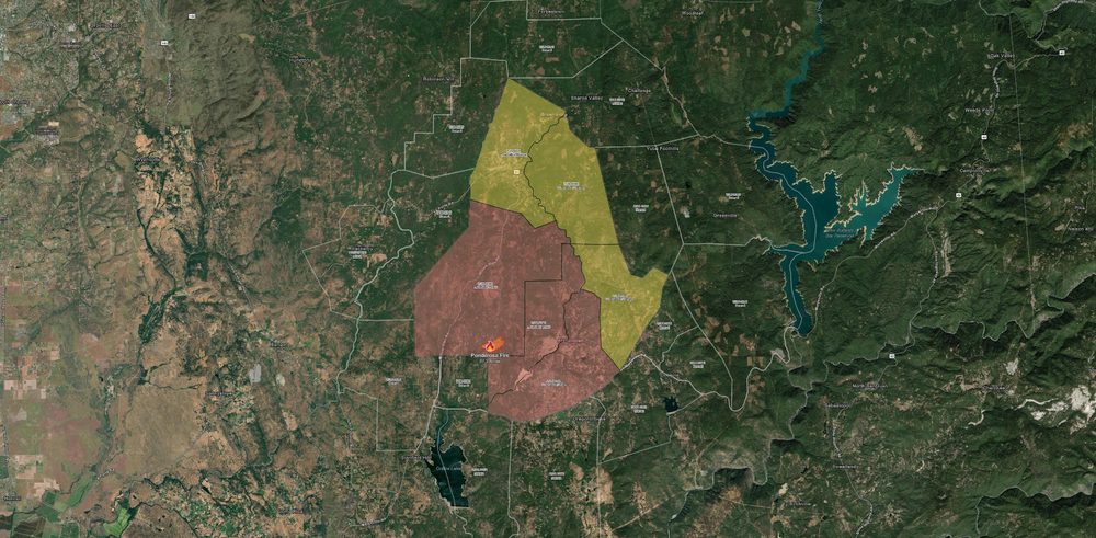 Ponderosa Fire grows to 87 acres with 0% containment: Evacuation orders, maps, and updates from Yuba County post image