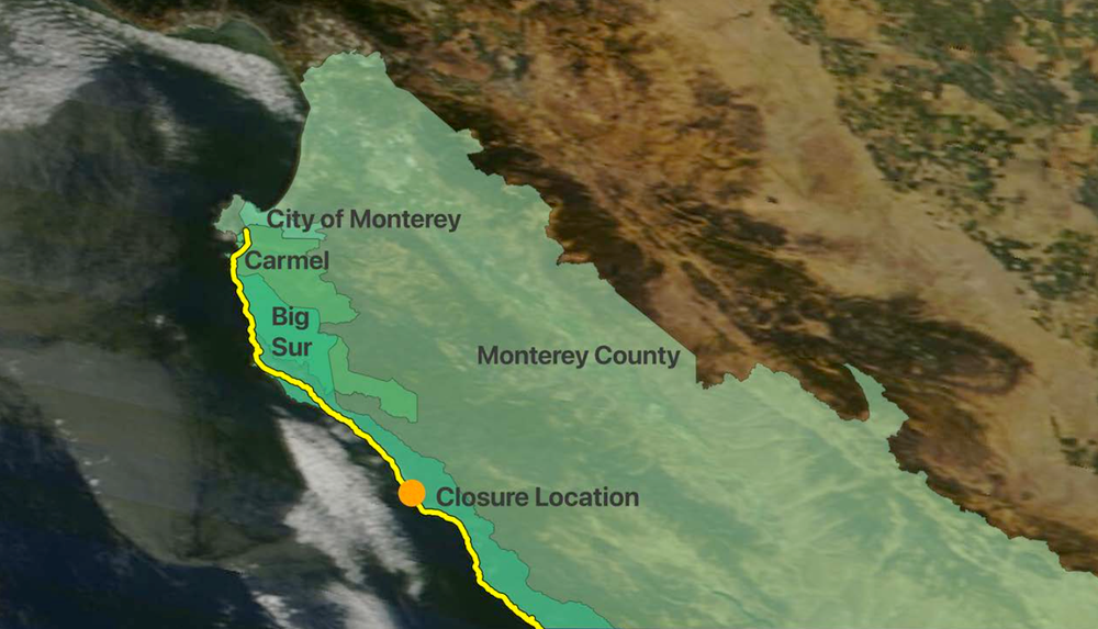 Hwy 1 closure at Regent's Slide will cost Big Sur economy more than $520M by the time it reopens in March 2026 post image