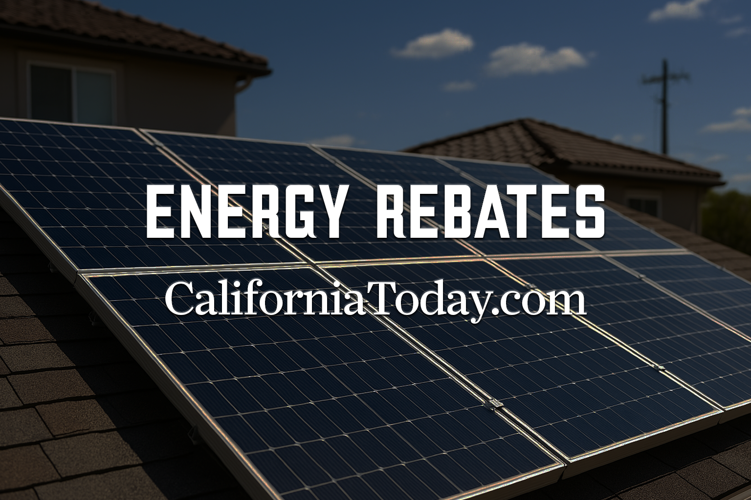 California Energy Rebates and Incentives.