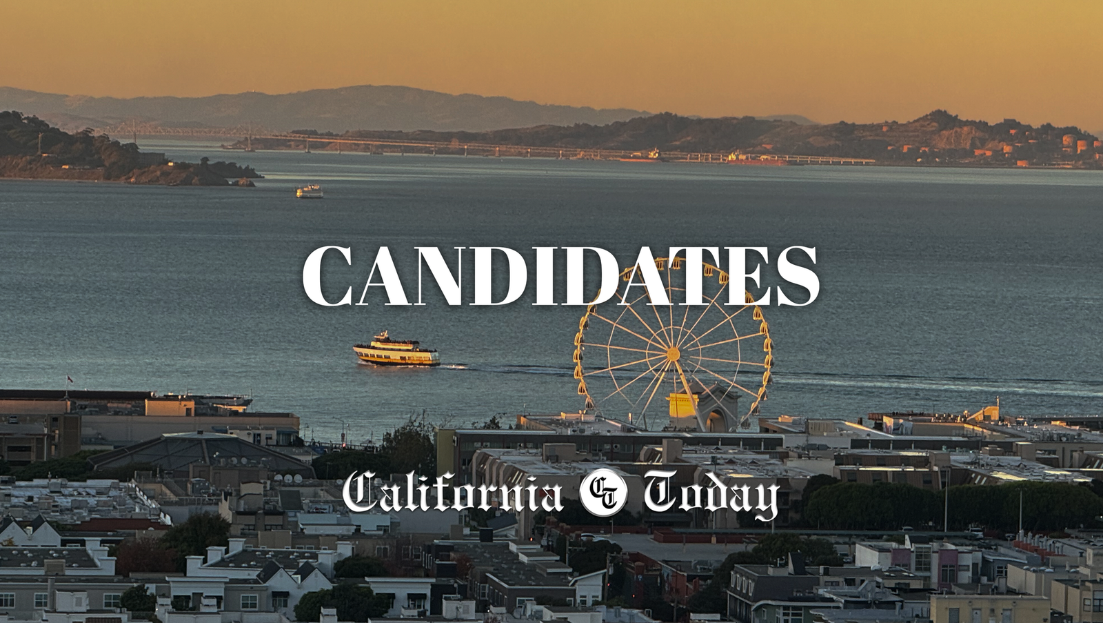 California's 2026 Statewide Candidates are on the November 3 ballot.