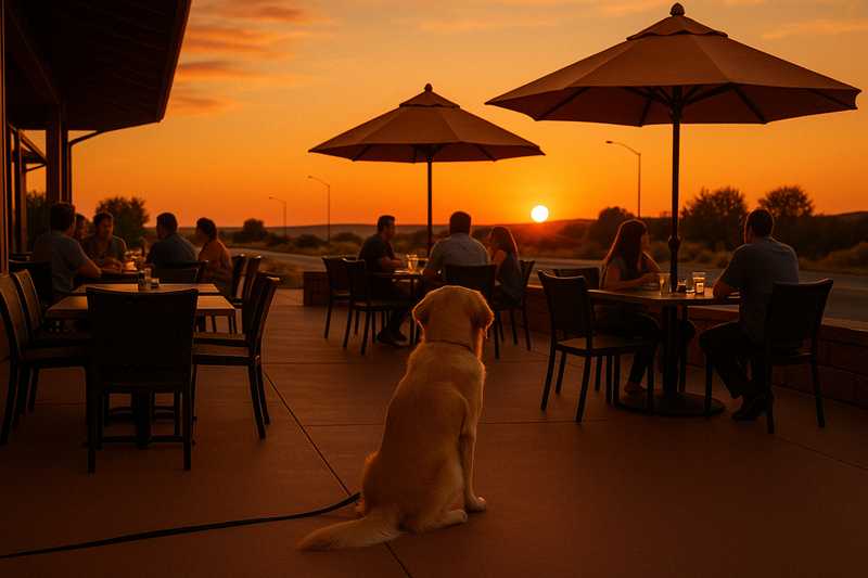 Dining Out with Dogs in California: What the Law Allows in 2025.