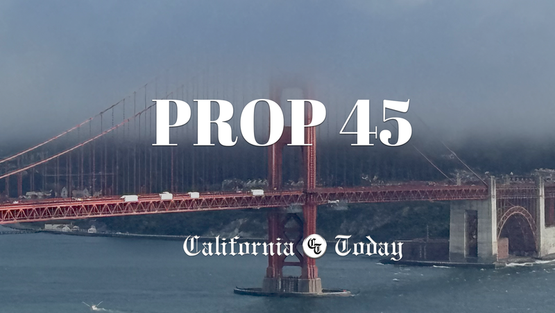 California CEQA Reform measure Proposition 45 and a housing construction site.