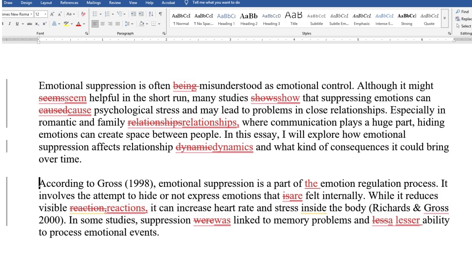 editGPT carries on the track changes when you export your documents on Microsoft Word