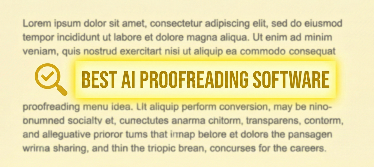 We Tested 12 AI Proofreading Software Using The Same Paragraph. Here Are The Winners