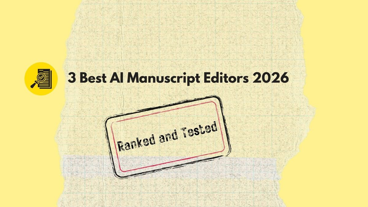 Image for the best AI Manuscript Editors