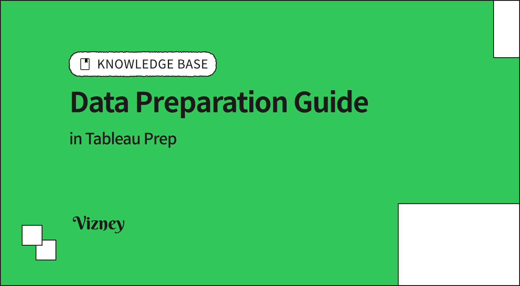 태블로 프랩(Tableau Prep) 가이드