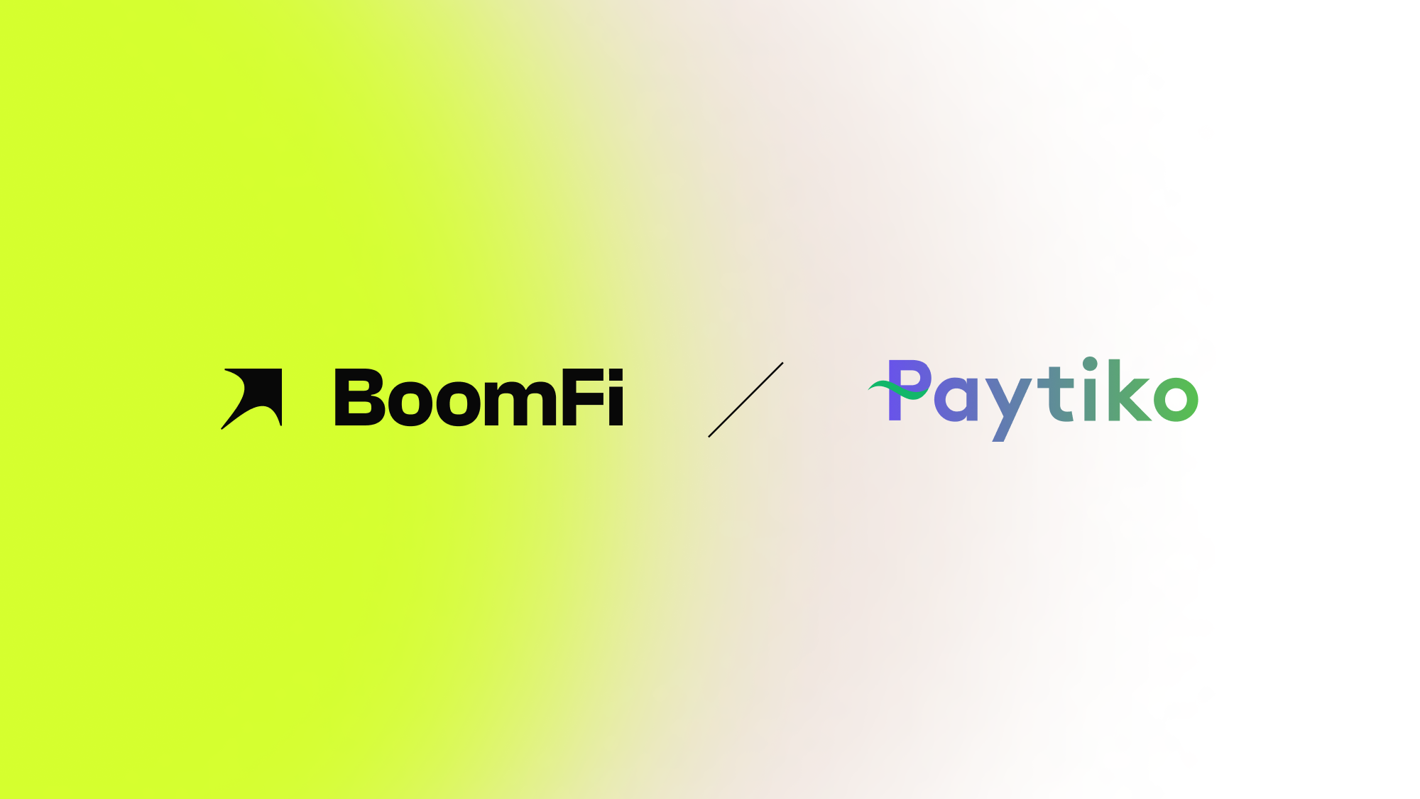 Paytiko and BoomFi Announce Strategic Partnership to Bring Crypto Payment Rails to Merchants Worldwide