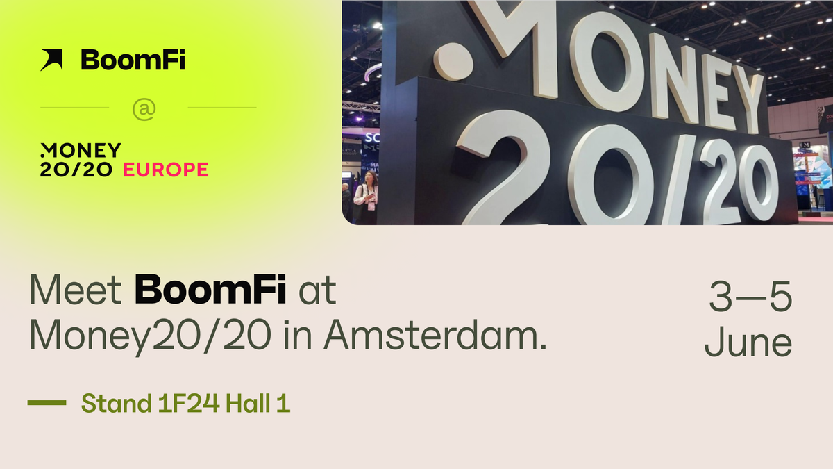 Fintech, Meet Your Crypto Partner — BoomFi at Money 20/20