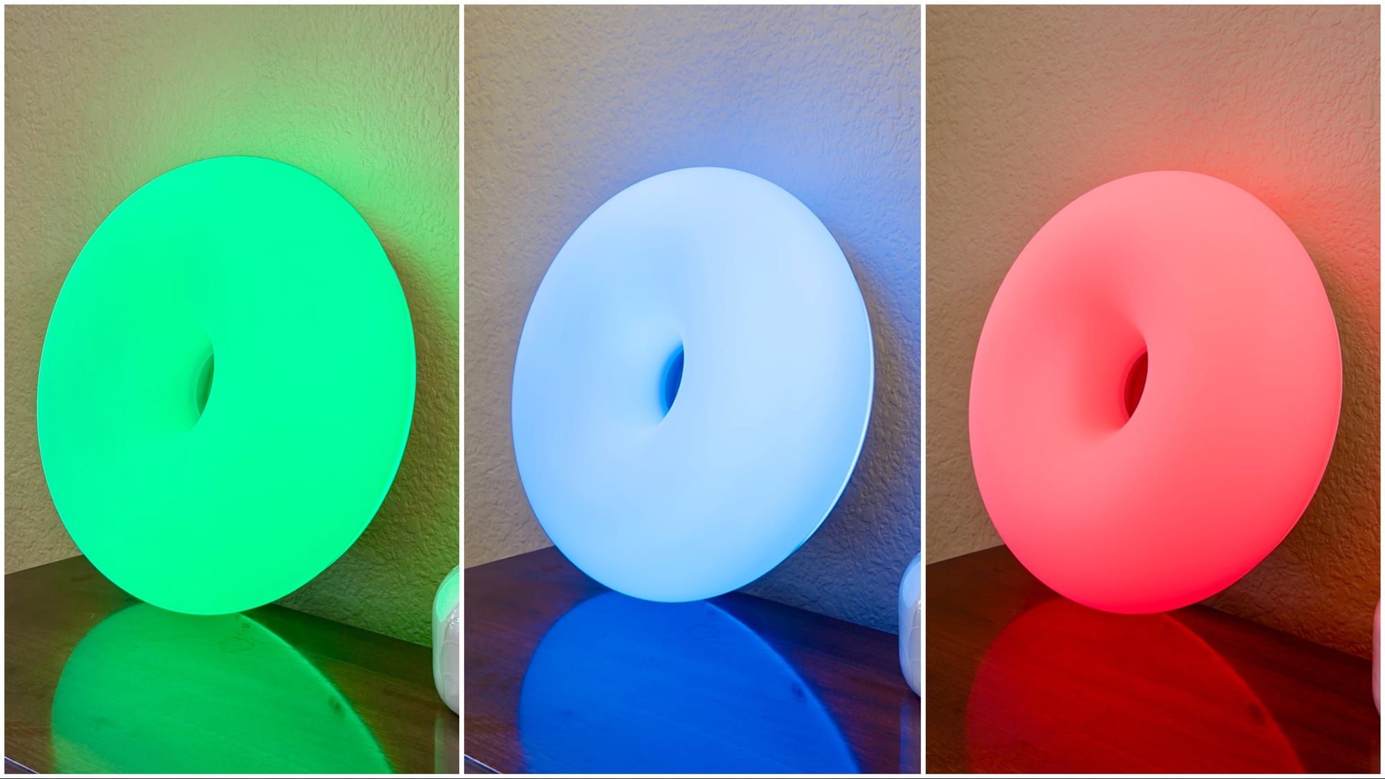 Hands-on with IKEA's smart donut lamp. Simple decor, high-tech function