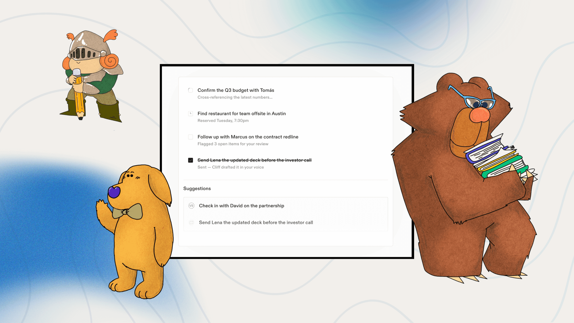 I don’t want AI doing my job. But I might let it handle my to-do list