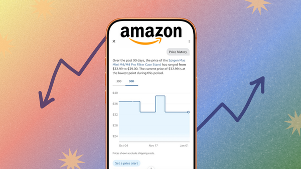 Amazon will show you a product's lowest price if you know where to look