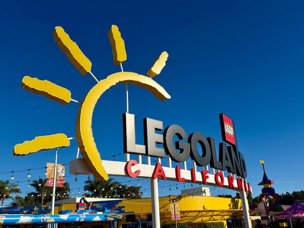 Legoland’s Galacticoaster is a delightful ride, even while waiting in line