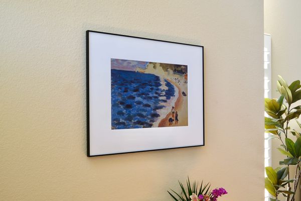 This luxury digital frame made my home feel like a personal art gallery
