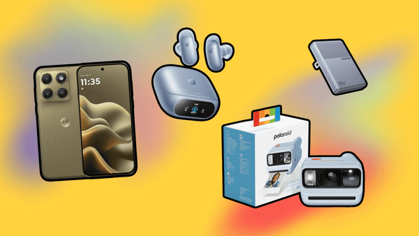 Products from Motorola, Soundcore, Polaroid, and Ugreen.