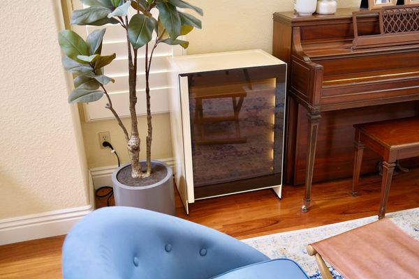 I put this Instagram-famous mini fridge in my living room. Here’s what surprised me