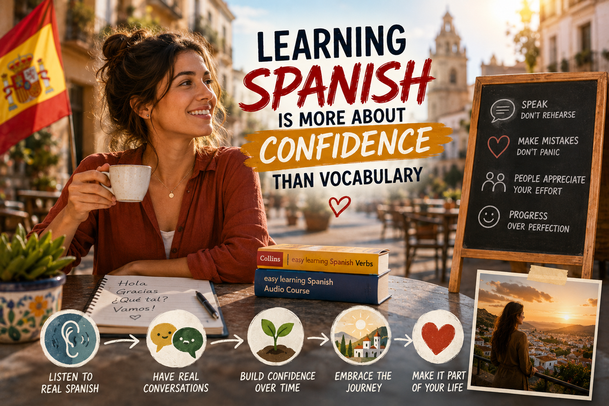 Why Learning Spanish Is More About Confidence Than Vocabulary