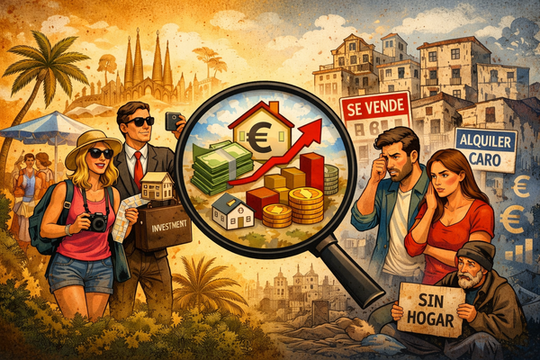 Spain’s Housing Debate: Why Blaming Tourists and Foreigners Misses the Point 🇪🇸