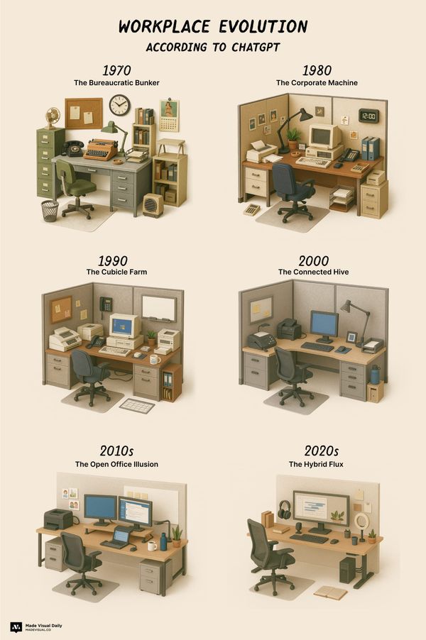 Evolution of the Workplace Visualised