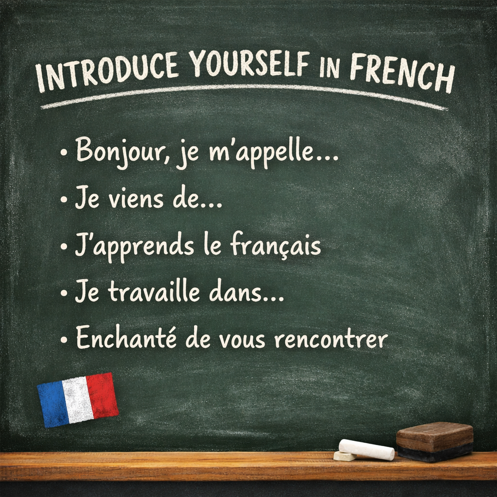 Learn to Introduce Yourself in French – 5 Essential Phrases