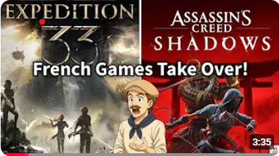 VIDEO: Jeux vidéo 2025 : Comment la France Cartonne avec Clair Obscur & Assassin’s Creed Shadows