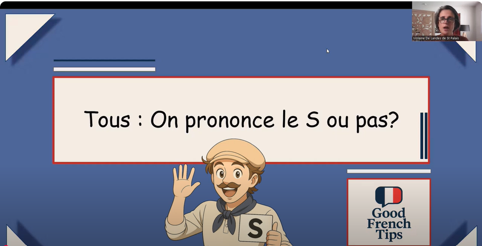 VIDEO : Tous : On prononce le S ou pas ?