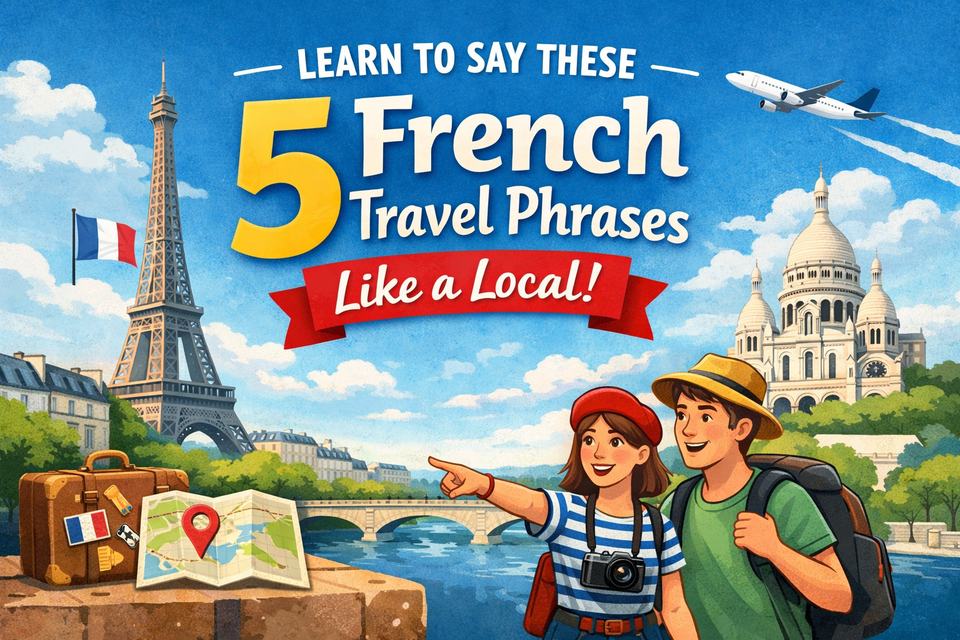 Learn to Say 5 Essential French Travel Phrases
