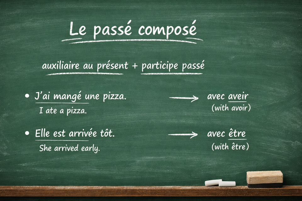 Le passé composé - The past tense (level A1)