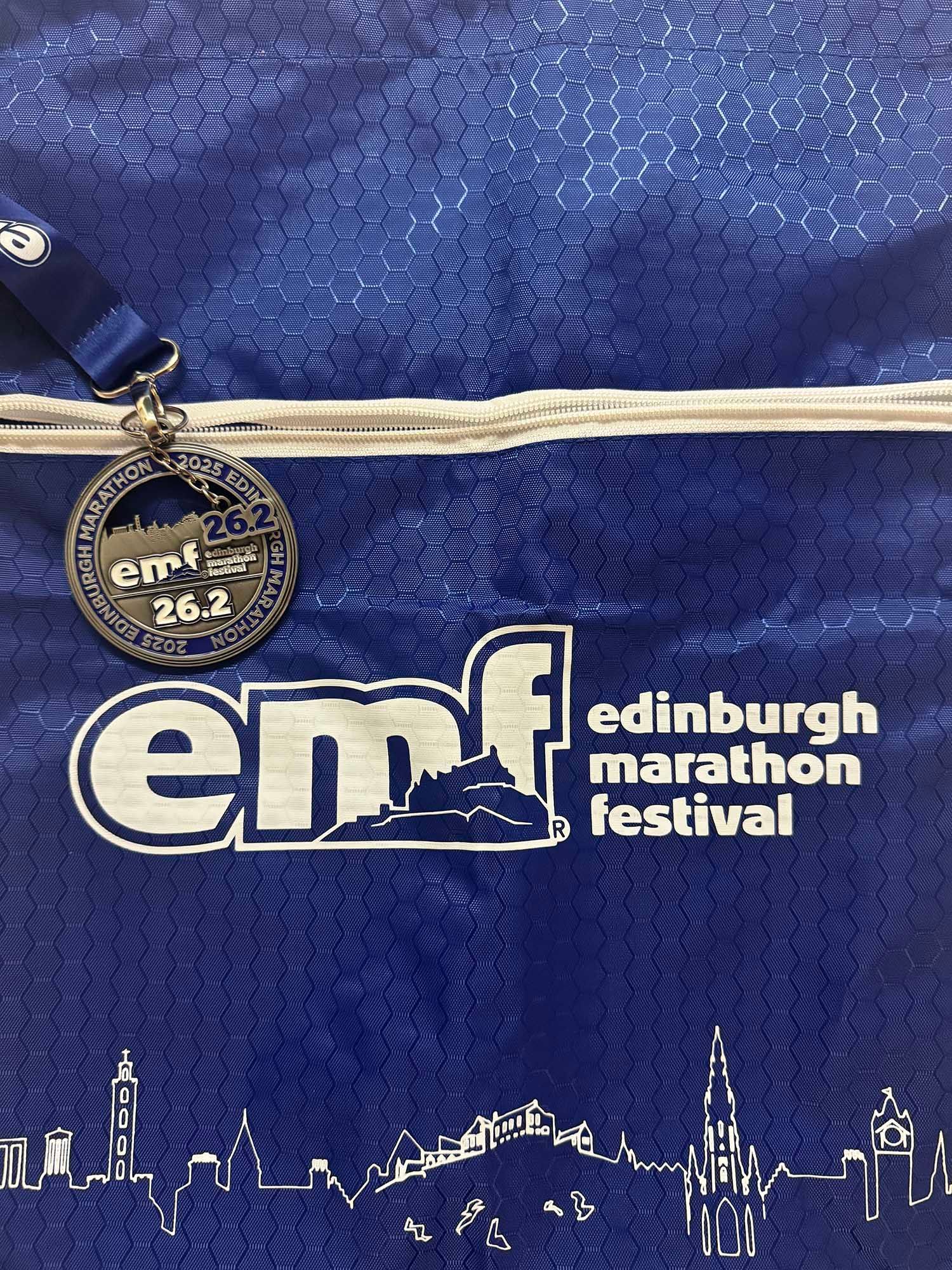 Tips for running a marathon from a first timer - Edinburgh Marathon 2025