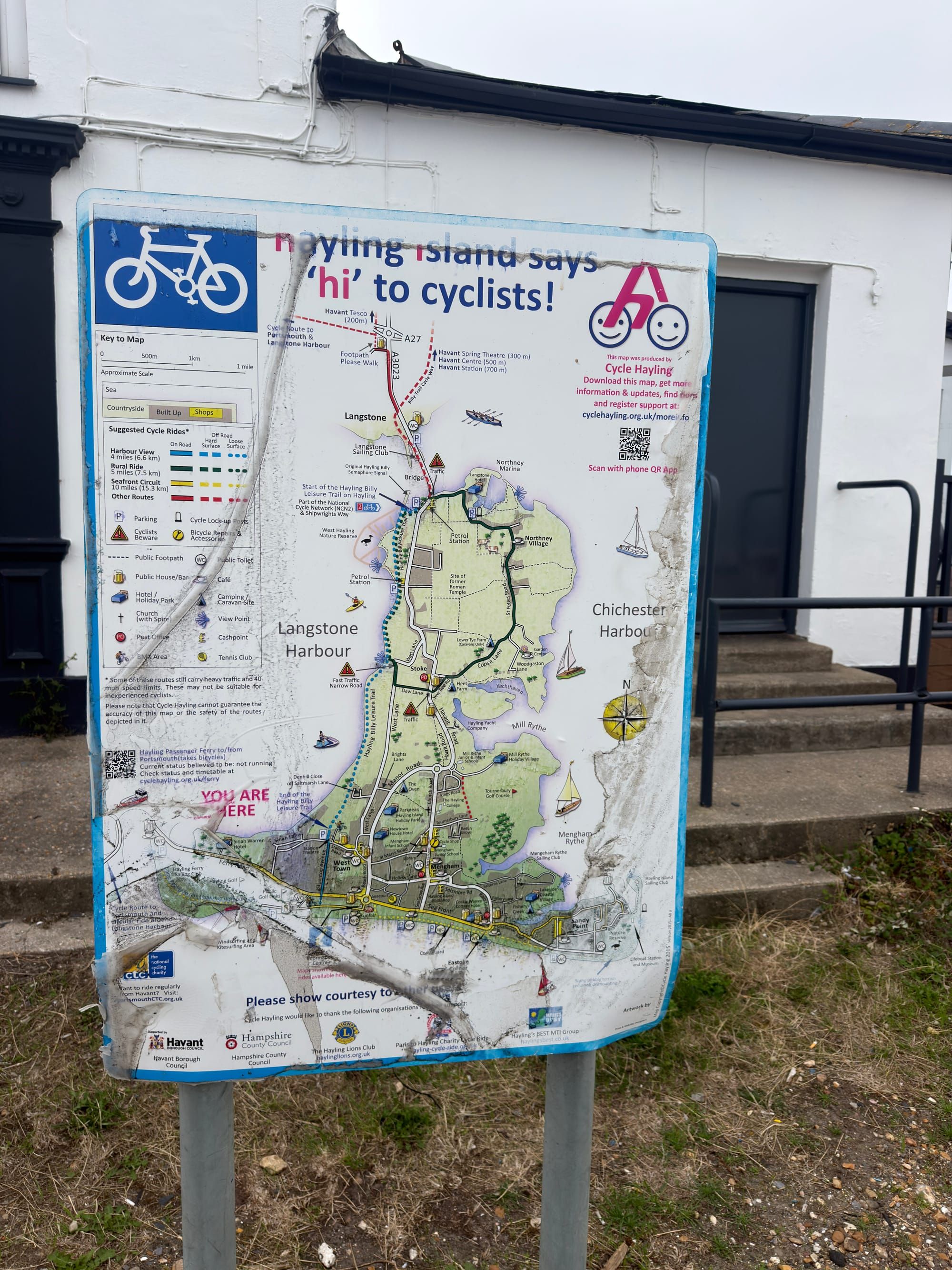 Cycling Hayling Island: another island ticked off