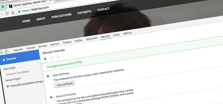 Academics should care about data security on the web