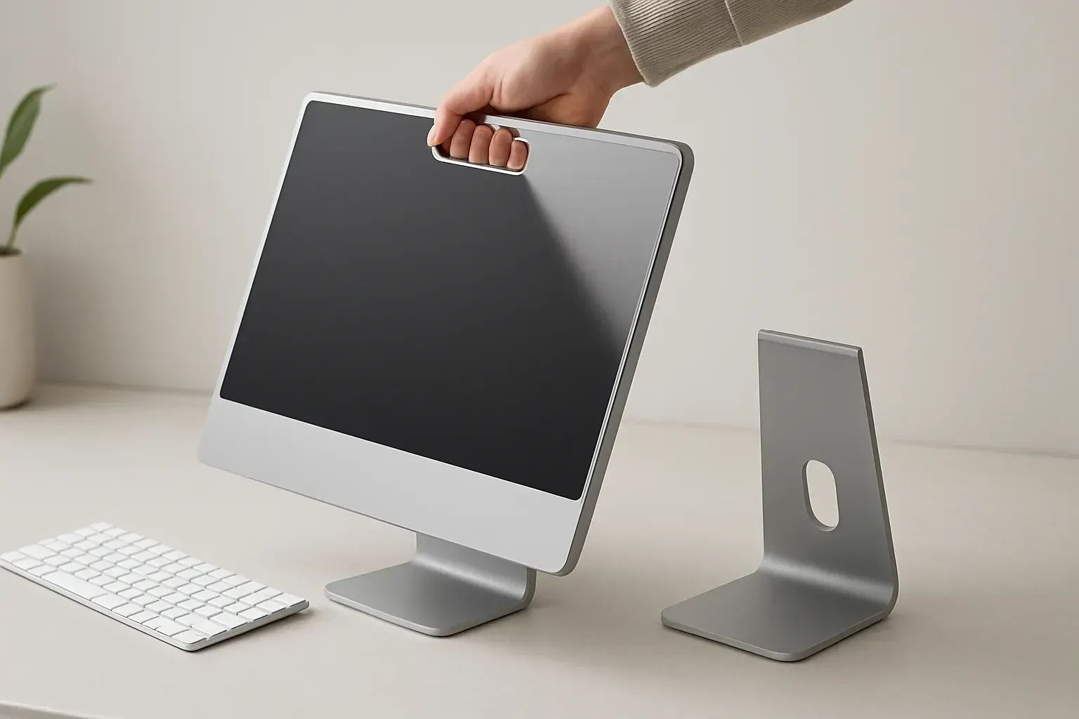 Apple-patent visar iMac med handtag och avtagbar docka Artikelbillede