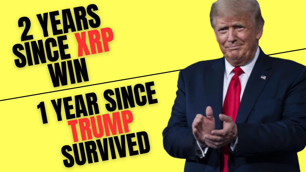 From Butler to Blockchain - XRP Declared Free, Trump Defied Death