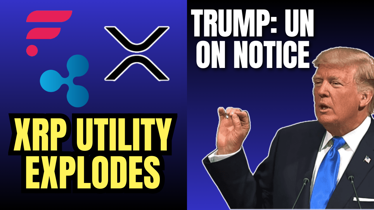 XRP Utility Explodes | RLUSD + BlackRock, FXRP Goes Live | Trump at The UN