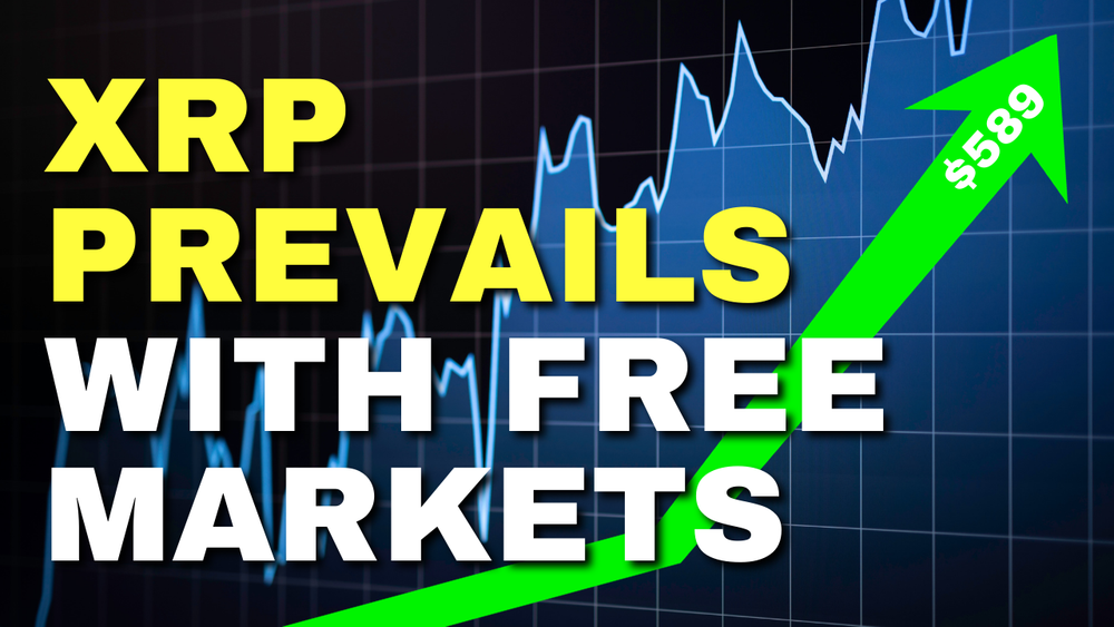 XRP Prevails in a Free Market - Crypto Flourishes - Ruble Tied to Gold - FLARE