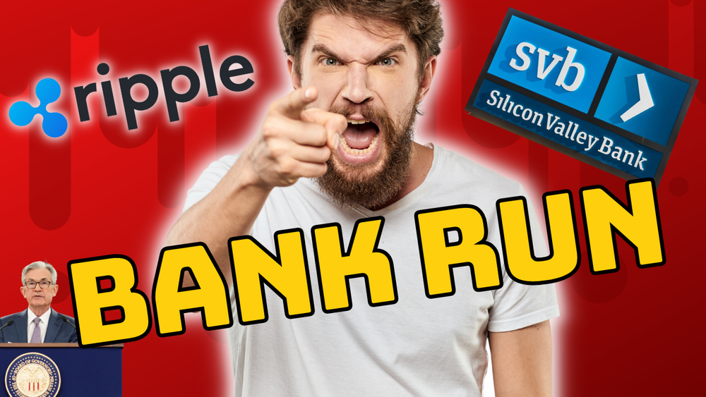 Ripple XRP - Garlinghouse - Ripple EXPSURE to SVB - Financial System Is Broken - BANK RUN COMING