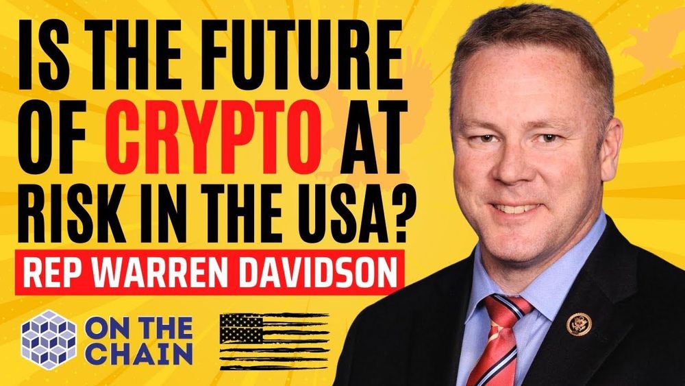 Does Crypto Have a Future in the US? Exclusive Interview w Congressman Warren Davidson - BTC - ETH - XRP