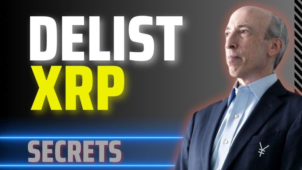 Delist XRP - What are Gensler & SEC Hiding - Coinbase Stock Plummets