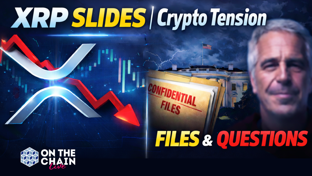 XRP Slides | Crypto Tears | Epstein Fallout & 2020 Election Questions Return