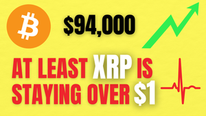 Bitcoin $94,000 - at Least XRP is Staying over $1