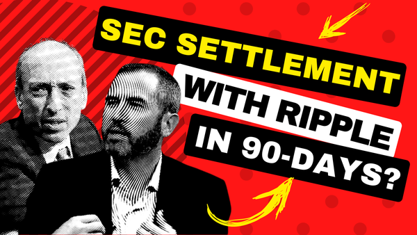SEC to settle with Ripple in 90-Days?  - XRP - BTC - SEC a Hedge Against Innovation