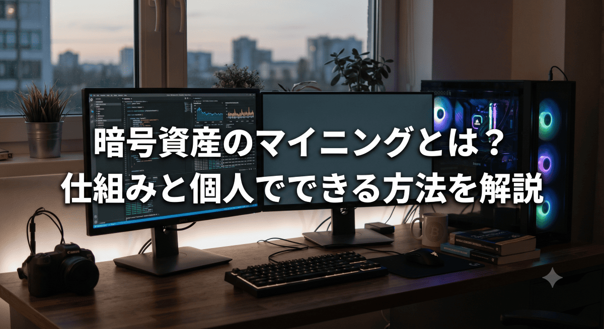 暗号資産のマイニングとは？仕組みと個人でできる方法を解説