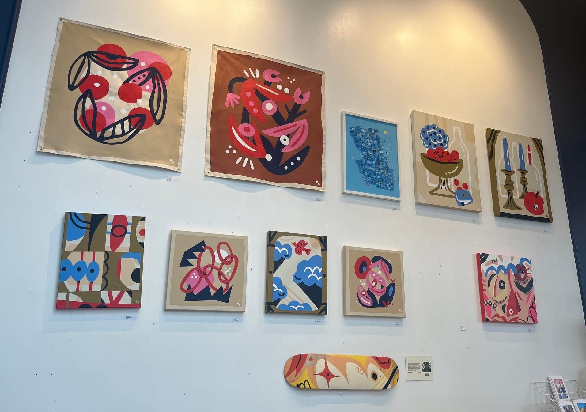 Chasing Colors and Creativity at The Gallery Café