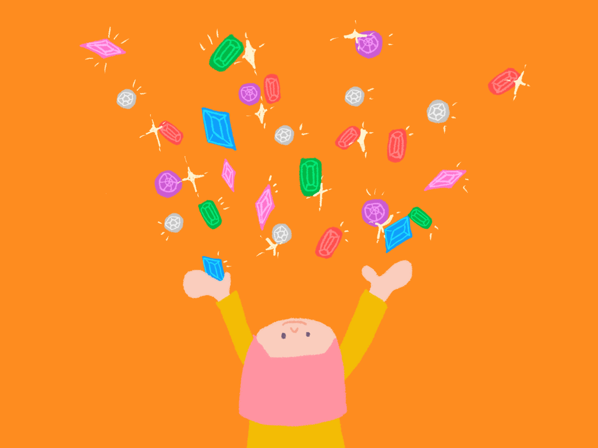 1,400 Tiny Gems, Endless Driftings