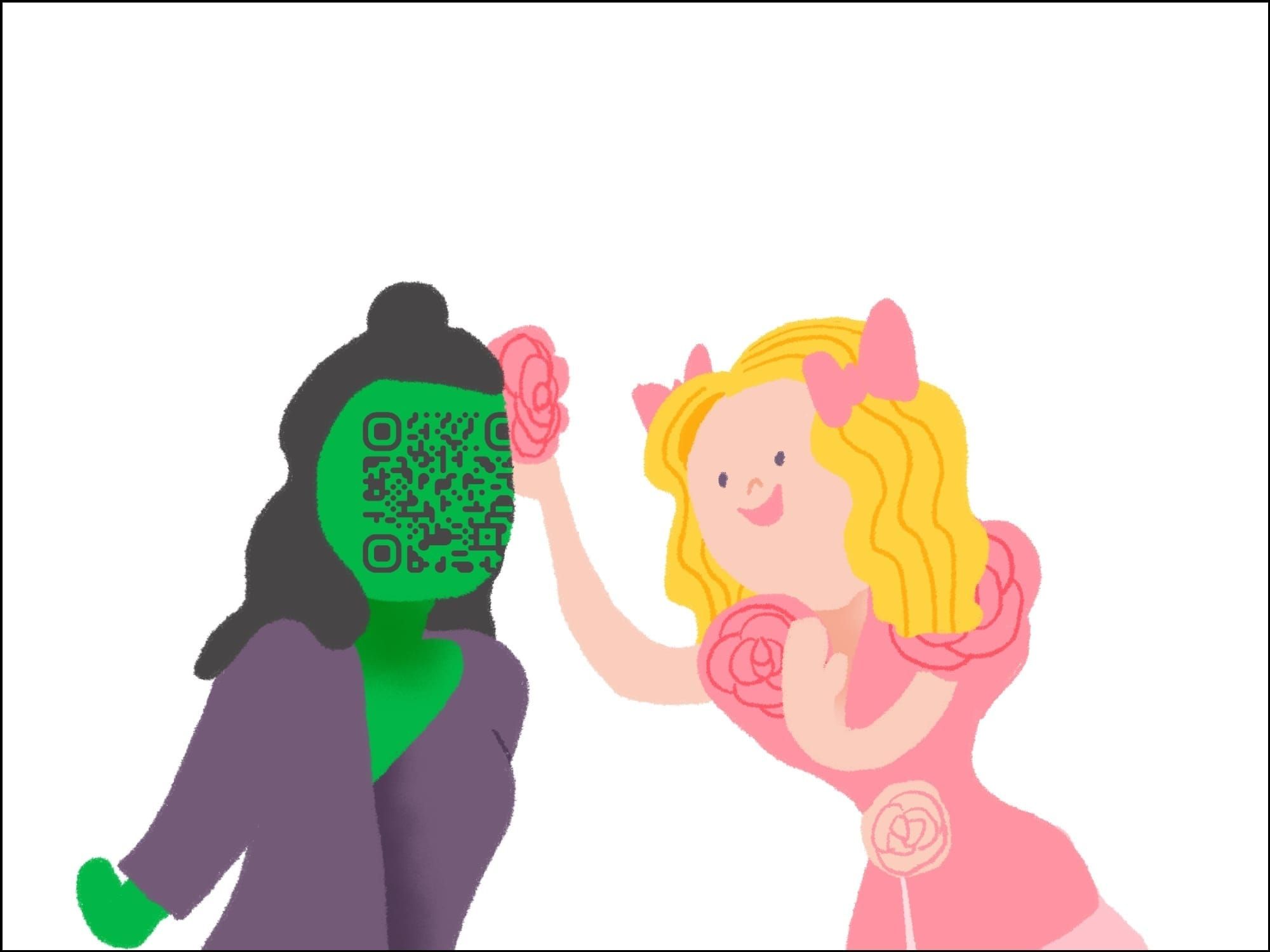 QR Code Makeover: Charlie Yellow Style