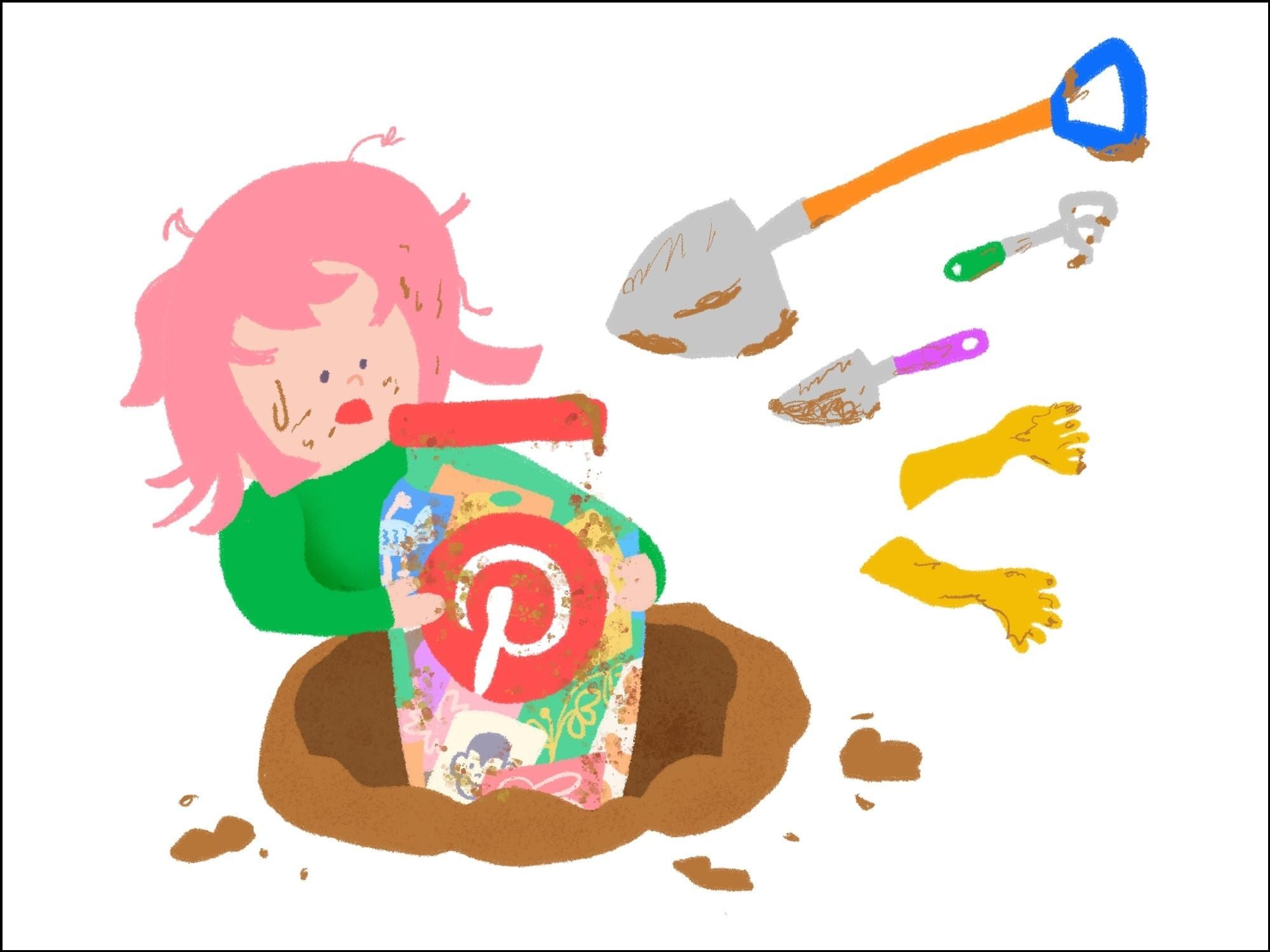 Pinterest, Where My Inner KonMari Says "Let It Be"