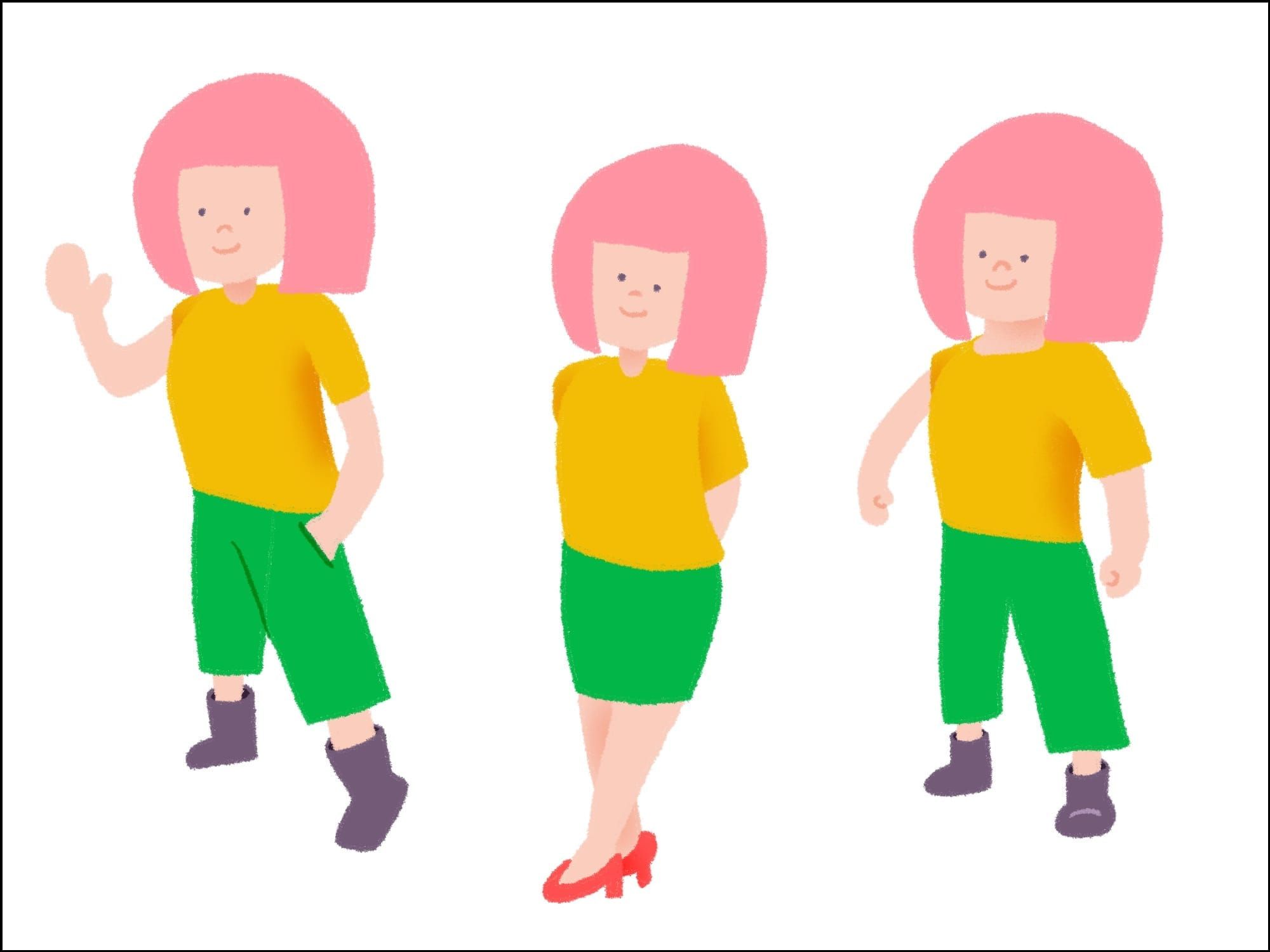 Power Poses, But Make It Cute