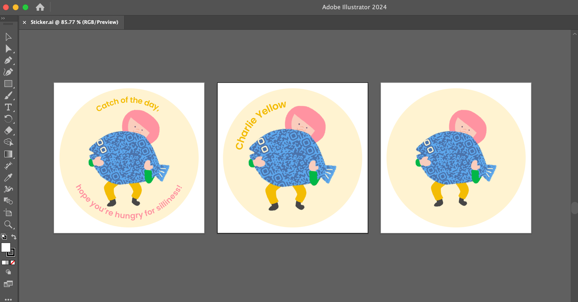 Charlie Yellow’s First Sticker Is On the Way!