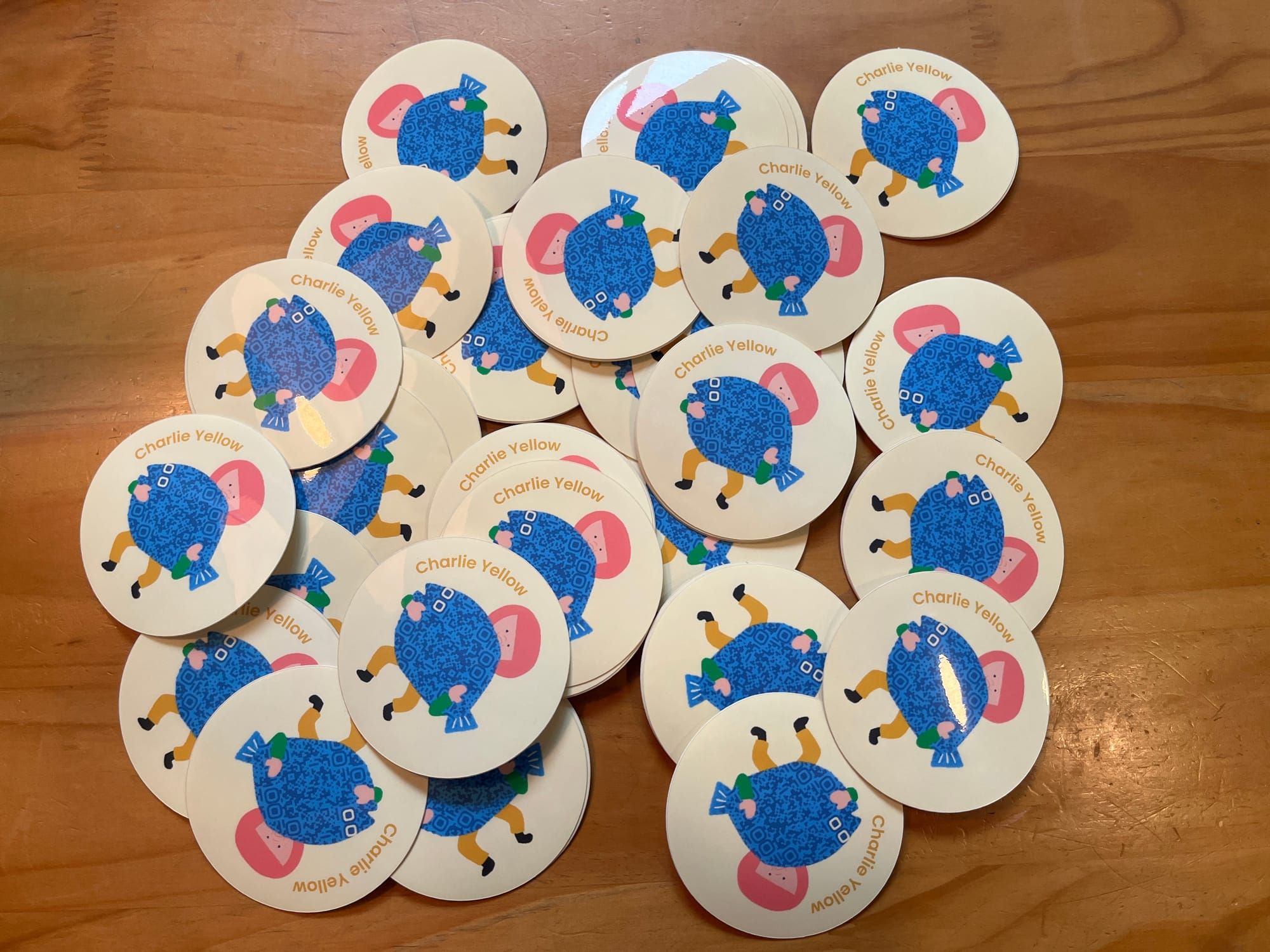 My Stickers Are Here and They’re Glorious